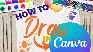 How To Draw In Canva - Drawing Your Own Designs Is Fun