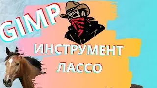 Легко! Как использовать лассо в GIMP. Не думай а сделай!