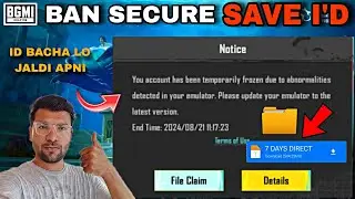 How to ban Bgmi id for 7 days Direct | bgmi 7 day ban trick | Bgmi 7 Day ban file