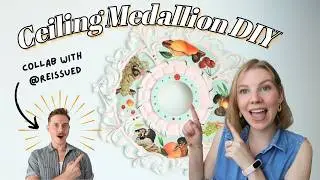 Reissued X Flanzella Collab: Ceiling Medallion DIY & Vintage Frame Tips