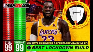 YOU HAVE TO MAKE THIS LOCKDOWN BUILD NOW IN NBA 2K25! THIS IS THE BEST BUILD I HAVE SEEN IN NBA 2K25