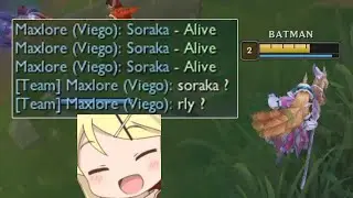 When you pick Soraka because she's Cute