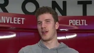 Jakob Poeltl Postgame Interview / Raptors vs Knicks / Feb 8