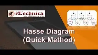 34. Hasse Diagram (Quick Method)