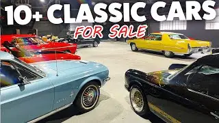 10+Classic Cars For Sale Warehouse Walkthrough at Bob Evans Classics Classic Cars for sale