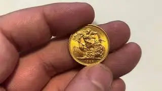 Coin roll hunting - Gold Sovereign Edition - 20 gold sovereigns