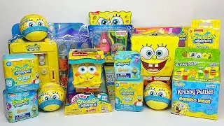 ASMR 35 Minutes SPONGEBOB SquarePants Oddly Satisfying Unboxing Toy Surprises!! No Talking