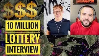 $10 MILLION LOTTERY PODCAST INTERVIEW WITH BRADLEY HAHN