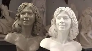 Sculpting a Portrait, Making a Mold and a Cast