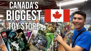 Visiting Canada’s BIGGEST Toy Store! SO MUCH STAR WARS!