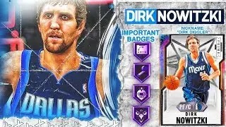 GALAXY OPAL DIRK NOWITZKI GAMEPLAY! KING DIRK RANGE IS GOATED! NBA 2k20 MyTEAM