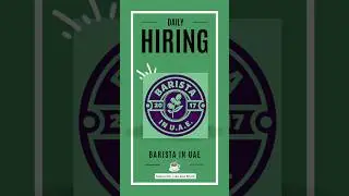 Daily Barista In UAE Hiring - July 4, 2023