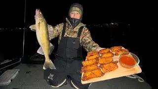 The Best Walleye Catch And Cook Ever! (Walleye Egg Rolls)