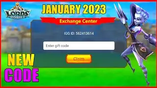 Lords mobile New Redeem Code|New Redemption Code January 2023