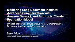 Generative AI: Long Text Summarization and Analysis with Amazon Bedrock and Anthropic Claude 2