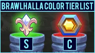 RANKING ALL THE BRAWLHALLA COLORS! (OLD)