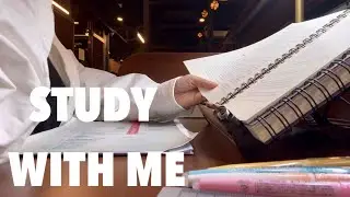 🌙7-HOUR Study With Me,No music, Real sound, ASMR, Pomodoro 50/10🎧