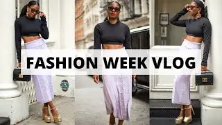 NEW YORK FASHION WEEK VLOG!! | Luxury Shopping, Eating & Saks Party | MONROE STEELE