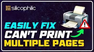 FIX Printer Only Prints One Page At A Time || Print Multiple Pages [Windows 11/10]