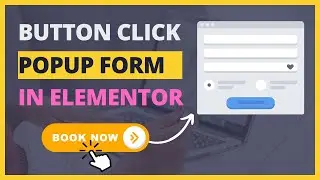 How to create a button on click popup form in Elementor WordPress