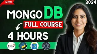 MongoDB Tutorial for Beginners 2024 | NOSQL Database Tutorial (4 hours)