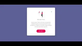 How to Make a beautiful Modal Popup using HTML CSS and JavaScript