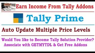 Auto Update Multiple Price Level in Tally Prime | Multiple Price Levels in Single Screen in Tally