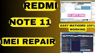 REDMI NOTE 11 (SPES) IMEI REPAIR DUAL SIM | EASY MATHORD 100% WORKING