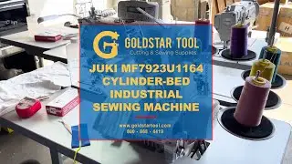 Product Showcase - JUKI MF7923U1164 Cylinder-Bed Sewing Machine - Goldstartool.com - 800-868-4419