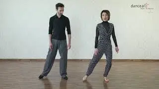 Cross step waltz. Перекрестный вальс