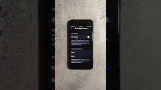How To Turn Off 3D Touch On iPhone #Shorts