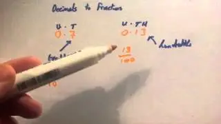 Decimals to Fractions - Corbettmaths