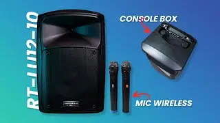 Speaker Aktif Portable cocok untuk berbagai Acara | Recordingtech RT-LU12-10