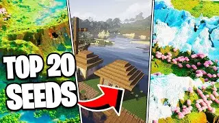 Top 20 BEST Seeds For Minecraft Bedrock 1.21!