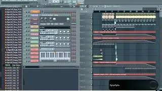 Показываю как я сделал дапстеп(Показываю как делать вобл басс)в FL Studio 11