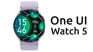 NEW UPDATE One UI Watch 5 - OFFICIAL! Wear OS 4 For Samsung Galaxy Watch