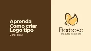 Aprenda criar logo tipo do zero rápido e fácil - Tutorial logo tipo