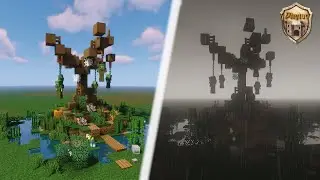 Minecraft Halloween Tutorial: Hanging Tree