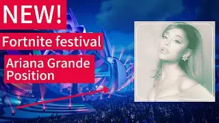 Fortnite ￼Festival | Ariana Grande, Position (No Commentary)