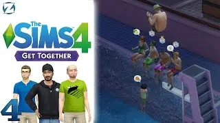 The Sims 4 Get Together Gameplay - Ep 4 - Pool Party (Sponsored Gameplay)