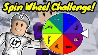 Spin Wheel Chooses my Loadout... (Roblox Rivals)