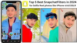 Best Instagram filters For Selfie Reel  Photo like Iphone DSLR | Top 5 Best Instagram Filters