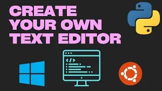 Simple Tutorial To Create Text Editor in Python | Python Tutorial | PyQt Implementation