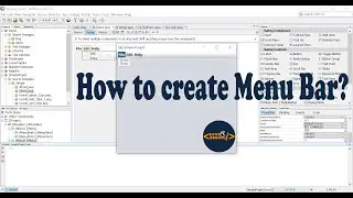 How to create Menu bar in #Java #Netbeans