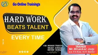 Hard Word Beat Talent Every Time || EXCLUSIVE INTERVIEW Bhaskar Jogi &Dr. JV Naidu