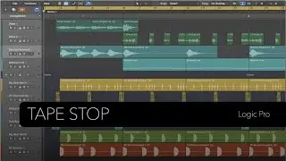 Logic Pro: Tape Stop Effect