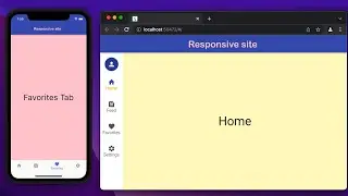 Flutter NavigationRail For Responsive Menu and Website