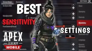 BEST SETTINGS,HUB LAYOUT & SENSITIVITY in SEASON 1 | APEX LEGEND MOBILE