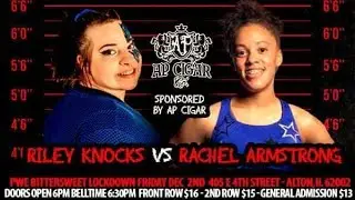 PWE - Bittersweet Lockdown - Riley Knocks vs. Rachel Armstrong - December 2nd, 2022 (Full Match)