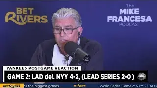 Dodgers Outlast Yankees in Game 2, Ohtani Injured - Francesa Reaction